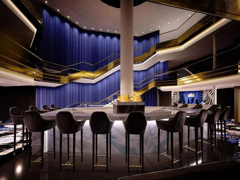 El Atrium Bar a bordo del nuevo MS Celestyal Journey CELESTYAL JOURNEY CRUCEROS CELESTYAL CRUISES CRUCEROS ISLAS GRIEGAS NUEVO BARCO CELESTYAL CRUISES